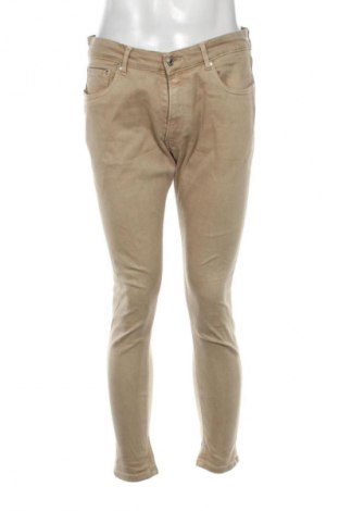 Мъжки дънки Zara, Размер M, Цвят Бежов, Цена 10,73 €