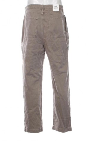 Мъжки дънки Zara, Размер M, Цвят Бежов, Цена 16,36 €