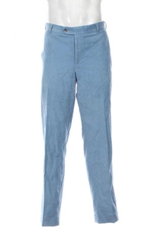 Pantaloni raiați de bărbați Guy Laroche, Mărime XL, Culoare Albastru, Preț 106,99 Lei