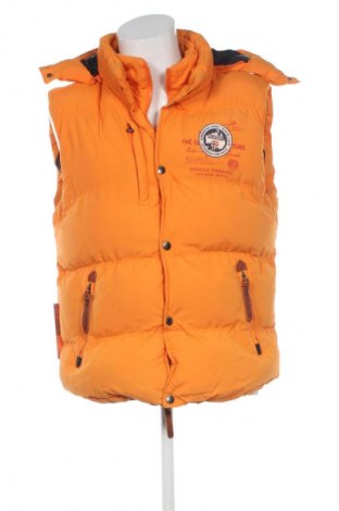 Мъжки елек Geographical Norway, Размер XL, Цвят Оранжев, Цена 44,99 €