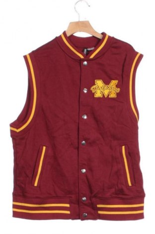 Мъжки елек H&M Divided, Размер XS, Цвят Червен, Цена 8,18 €