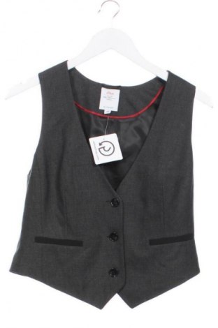 Мъжки елек S.Oliver, Размер XS, Цвят Сив, Цена 13,80 €
