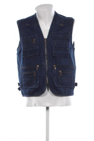 Мъжки елек Unbranded, Размер L, Цвят Син, Цена 15,33 €