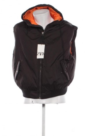 Мъжки елек Zara, Размер S, Цвят Черен, Цена 11,24 €