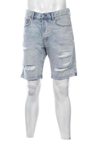 Мъжки къс панталон H&M, Размер L, Цвят Син, Цена 7,66 €