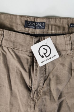 Męskie spodnie Canda, Rozmiar L, Kolor Brązowy, Cena 33,99 zł