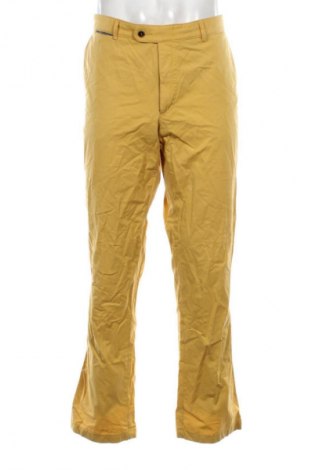 Мъжки панталон Walbusch, Размер XL, Цвят Жълт, Цена 34,72 €