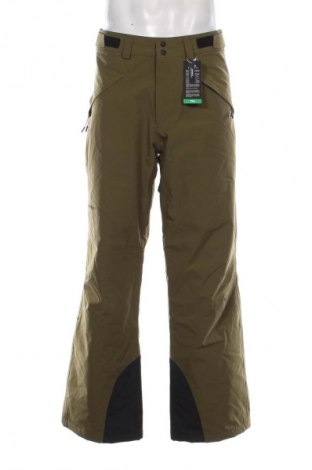 Мъжки панталон за зимни спортове Oakley, Размер M, Цвят Зелен, Цена 125,26 €