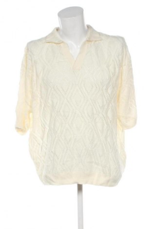 Мъжки пуловер Boohoo, Размер 3XL, Цвят Екрю, Цена 11,75 €