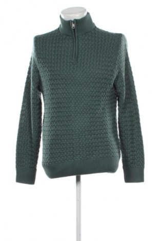 Ανδρικό πουλόβερ Bpc Bonprix Collection, Μέγεθος M, Χρώμα Πράσινο, Τιμή 18,00 €