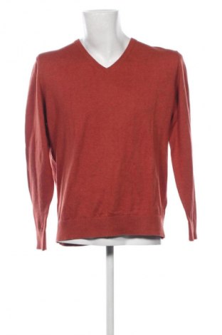 Мъжки пуловер Emidio Tucci, Размер L, Цвят Червен, Цена 9,20 €