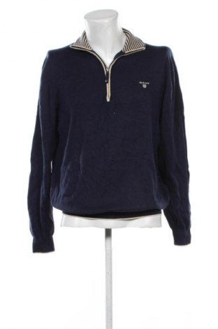 Pulover de bărbați Gant, Mărime XXL, Culoare Albastru, Preț 233,99 Lei