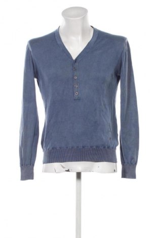 Ανδρικό πουλόβερ Guess, Μέγεθος M, Χρώμα Μπλέ, Τιμή 35,00 €