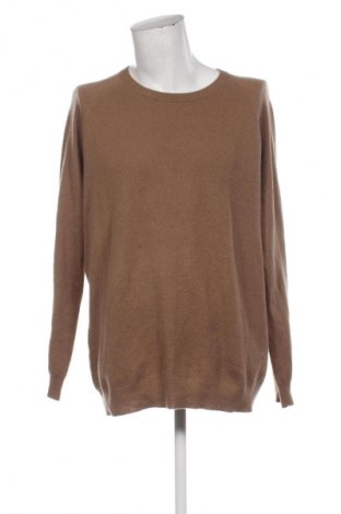 Мъжки пуловер H&M, Размер XXL, Цвят Кафяв, Цена 33,52 €
