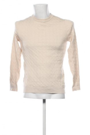 Мъжки пуловер Hema, Размер M, Цвят Екрю, Цена 7,66 €