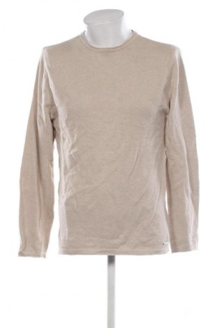 Мъжки пуловер Just Jeans, Размер M, Цвят Бежов, Цена 11,24 €