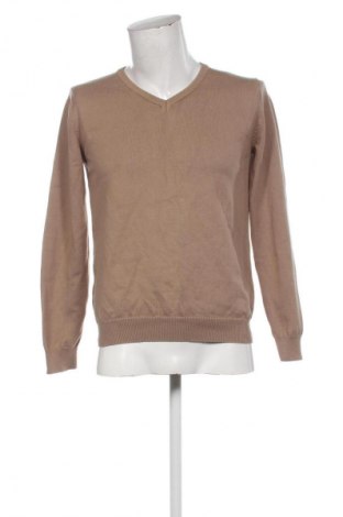 Мъжки пуловер Mo, Размер M, Цвят Бежов, Цена 18,00 €