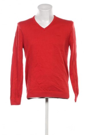 Мъжки пуловер S.Oliver, Размер L, Цвят Червен, Цена 10,73 €