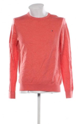 Herrenpullover Tommy Hilfiger, Größe M, Farbe Orange, Preis 49,99 €