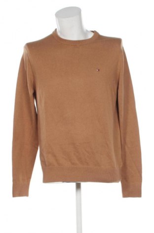 Férfi pulóver Tommy Hilfiger, Méret L, Szín Barna, Ár 55 239 Ft
