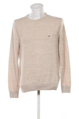 Férfi pulóver Tommy Hilfiger, Méret L, Szín Bézs, Ár 59 579 Ft