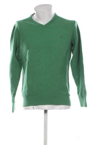 Мъжки пуловер Tommy Hilfiger, Размер L, Цвят Зелен, Цена 35,27 €
