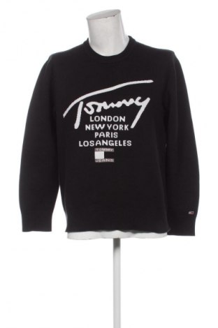 Мъжки пуловер Tommy Jeans, Размер L, Цвят Черен, Цена 38,36 €