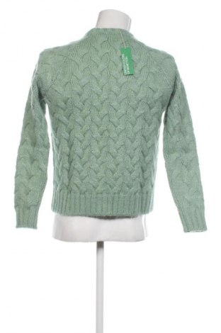 Pánsky sveter  United Colors Of Benetton, Veľkosť S, Farba Zelená, Cena  50,95 €