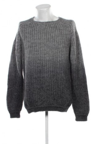 Ανδρικό πουλόβερ United Colors Of Benetton, Μέγεθος XXL, Χρώμα Γκρί, Τιμή 55,00 €