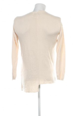 Herrenpullover Zara, Größe M, Farbe Ecru, Preis 18,99 €