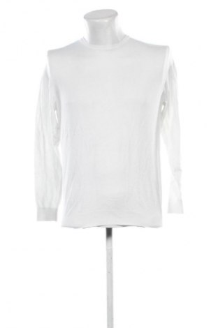 Мъжки пуловер Zara, Размер L, Цвят Бял, Цена 14,31 €