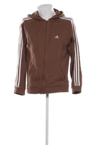 Herren Sweatshirt Adidas, Größe M, Farbe Braun, Preis 31,99 €