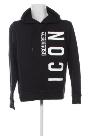 Мъжки суитшърт Dsquared2, Размер XL, Цвят Черен, Цена 237,75 €