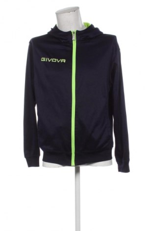 Мъжки суитшърт Givova, Размер L, Цвят Син, Цена 20,00 €