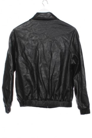 Pánska kožená bunda  Bershka, Veľkosť XS, Farba Čierna, Cena  22,95 €
