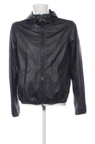 Pánska kožená bunda  Emporio Armani, Veľkosť XXL, Farba Modrá, Cena  308,00 €
