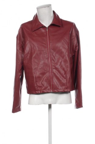 Pánska kožená bunda  Manfinity, Veľkosť L, Farba Červená, Cena  23,00 €