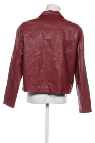 Pánska kožená bunda  Manfinity, Veľkosť L, Farba Červená, Cena  23,00 €