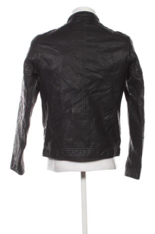 Pánska kožená bunda  Tom Tailor, Veľkosť M, Farba Čierna, Cena  26,95 €