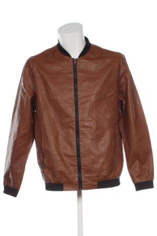 Pánska kožená bunda  Unbranded, Veľkosť XL, Farba Hnedá, Cena  21,95 €