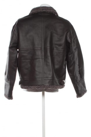 Geacă de piele pentru bărbati Unbranded, Mărime M, Culoare Maro, Preț 141,99 Lei