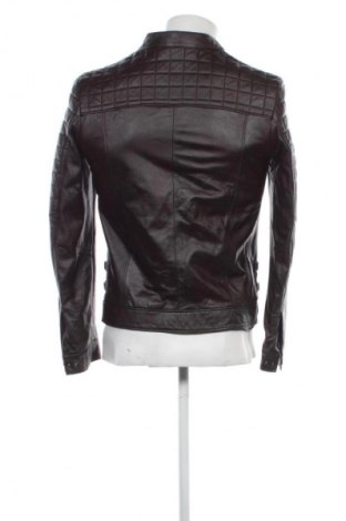 Мъжко кожено яке Unbranded, Размер S, Цвят Кафяв, Цена 55,00 €