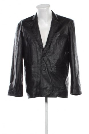 Мъжко кожено яке Unbranded, Размер XL, Цвят Черен, Цена 55,00 €