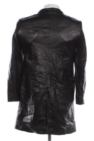 Geacă de piele pentru bărbati United Colors Of Benetton, Mărime S, Culoare Negru, Preț 375,99 Lei