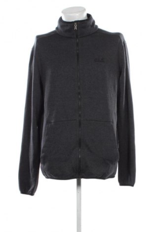Herren Fleecejacke Jack Wolfskin, Größe XXL, Farbe Grau, Preis € 38,99