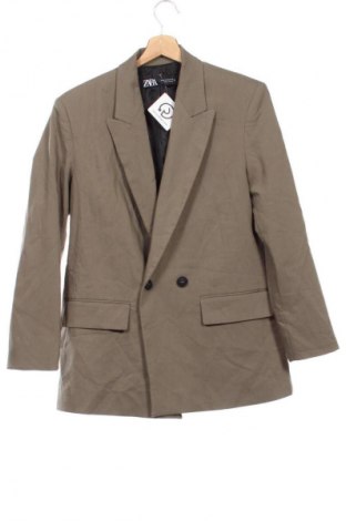 Pánske sako  Zara, Veľkosť XS, Farba Zelená, Cena  13,95 €