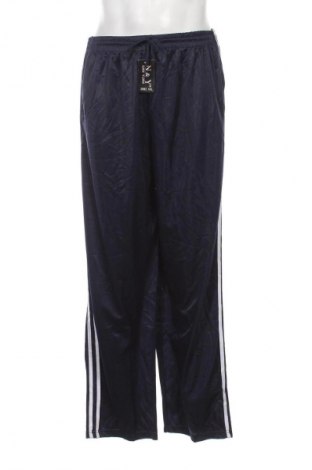 Pantaloni trening de bărbați Unbranded, Mărime L, Culoare Albastru, Preț 97,99 Lei