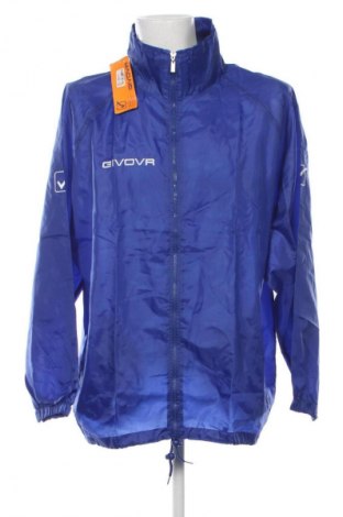 Herrenjacke Givova, Größe XXL, Farbe Blau, Preis € 20,99