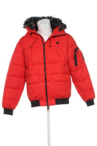 Męska kurtka SikSilk, Rozmiar L, Kolor Czerwony, Cena 509,99 zł