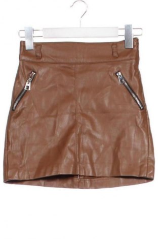 Rock Bershka, Größe XS, Farbe Braun, Preis € 7,99